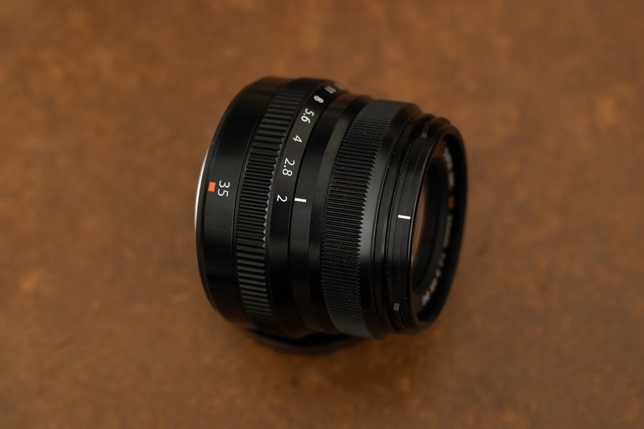 FUJIFILM XF 35mm f/2 R WR Lens w/ Optional Metal Hood — Suguru H